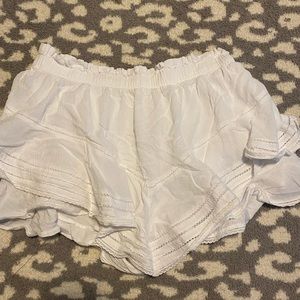 Aerie ruffle shorts